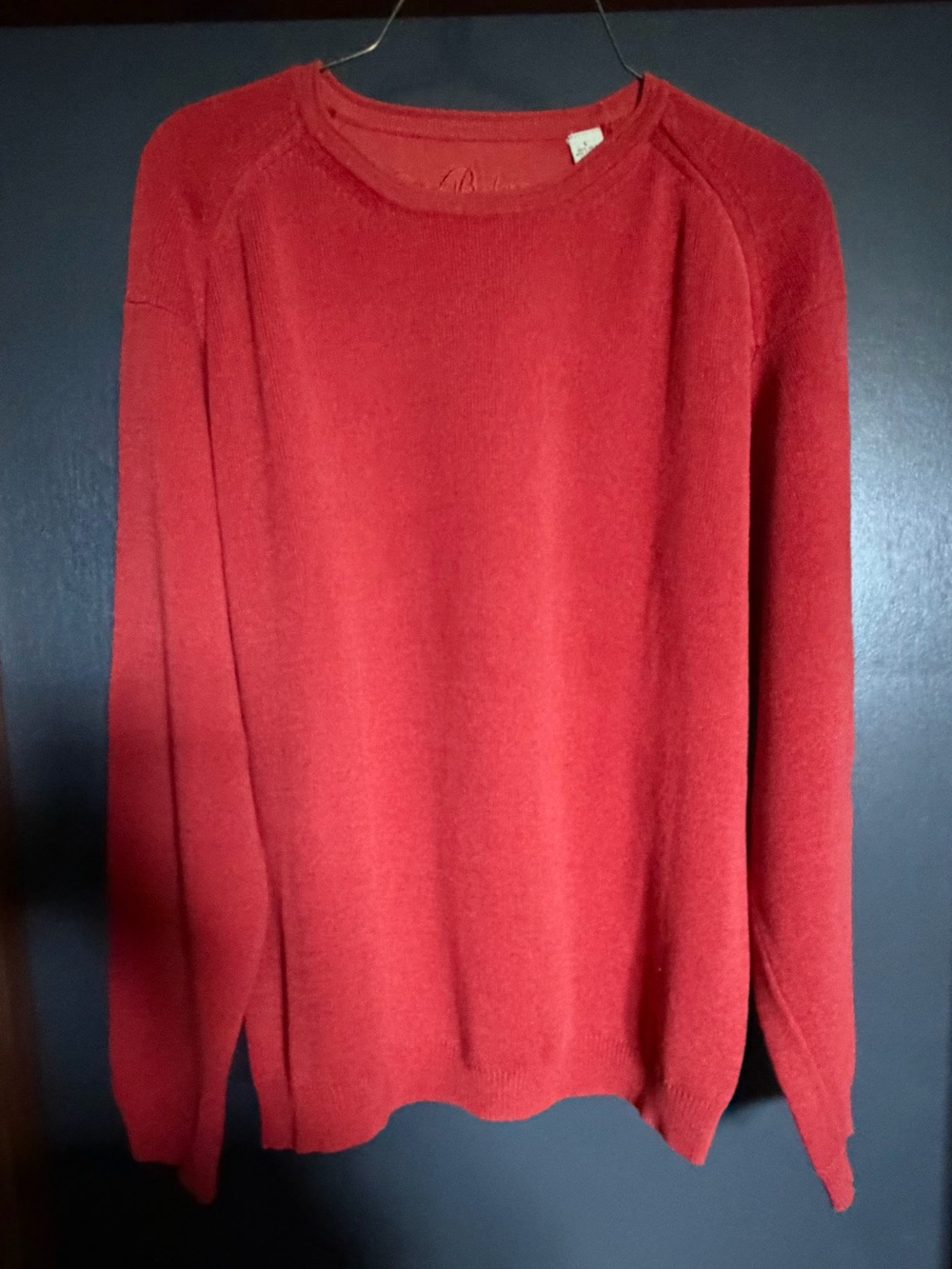 Tommy Bahama Red Cowl Neck Sweater
